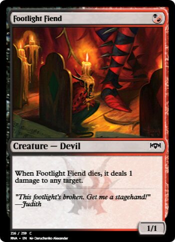 footlight fiend deathtouch